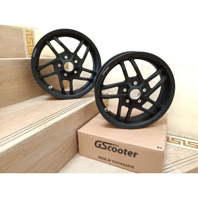 velg gscooter vespa ring 12 original garasi scooter tubeless