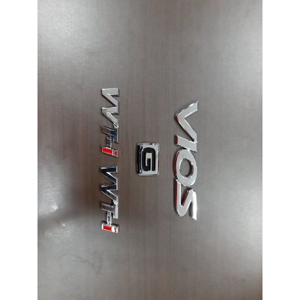 TERMURAH -   Emblem set VIOS& VVTI &G
