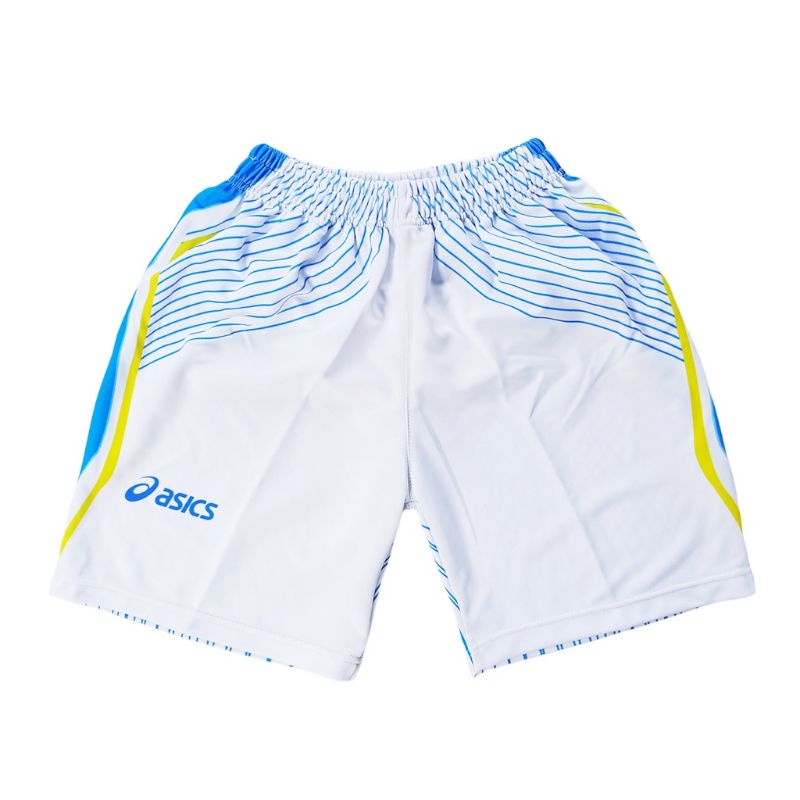 Celana kolor voli volly asic whiteblue full printing terbaru