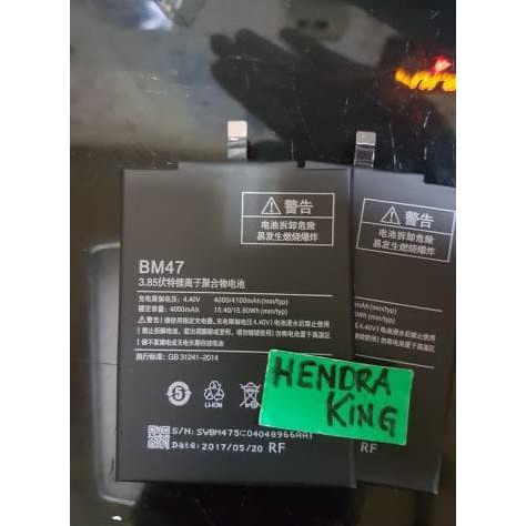 ISALEl Baterai xiaomi Redmi 3 BM47 / BM 47 ori ICQl