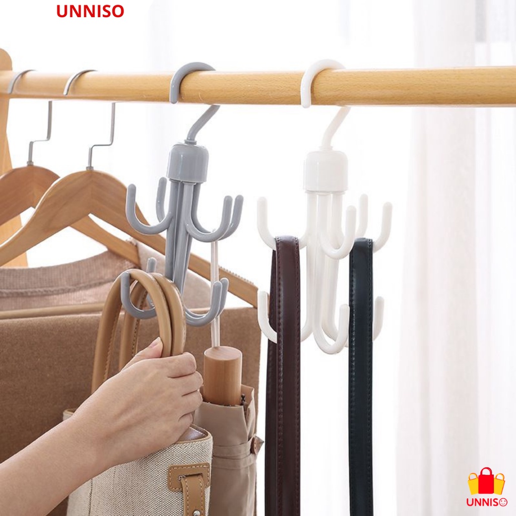 UNNISO - Gantungan Hanger Ikat Pinggang Tas Sepatu Multifungsi HM2