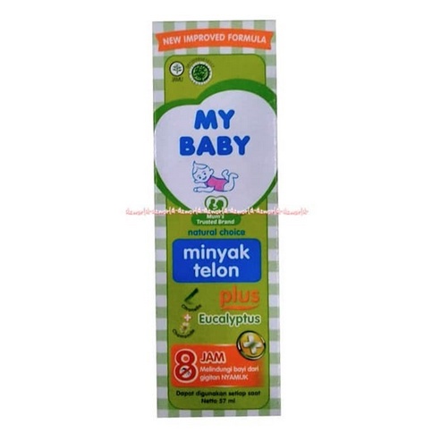 My Baby Minyak Telon Plus 90ml Melindungi Anak Dari Gigitan Nyamuk Selama 8 Jam