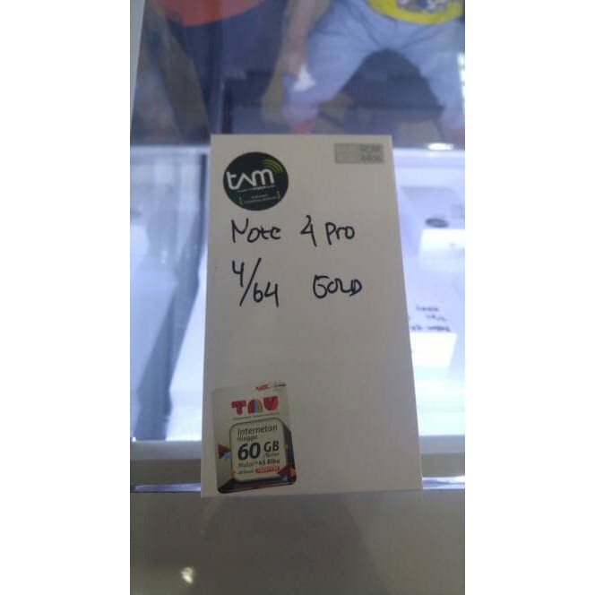 XIAOMI REDMI NOTE 4 PRO GOLD RAM 4/64GB RESMI TAM