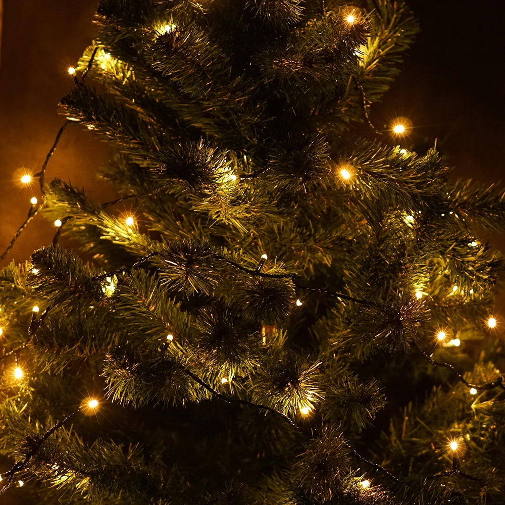 Lampu Natal LED 100 Warm White Kualitas-Lampu Pohon Natal-Led Natal