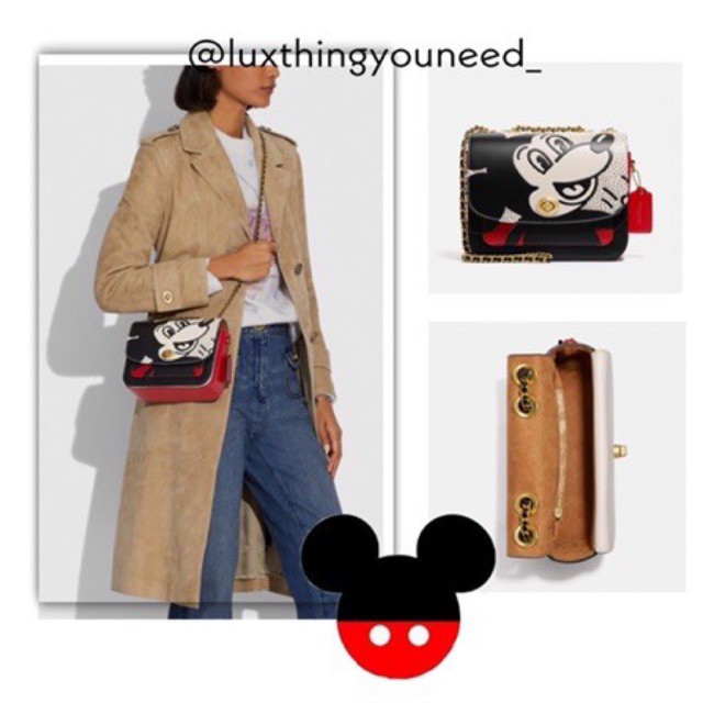 Coach Madison Disney Mickey Mouse X Keith Haring