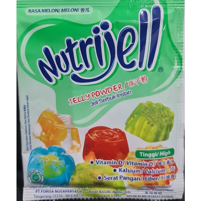 NUTRIJELL / JELLY POWDER INSTANT ANEKA VARIANT (BUKAN ECOPACK)