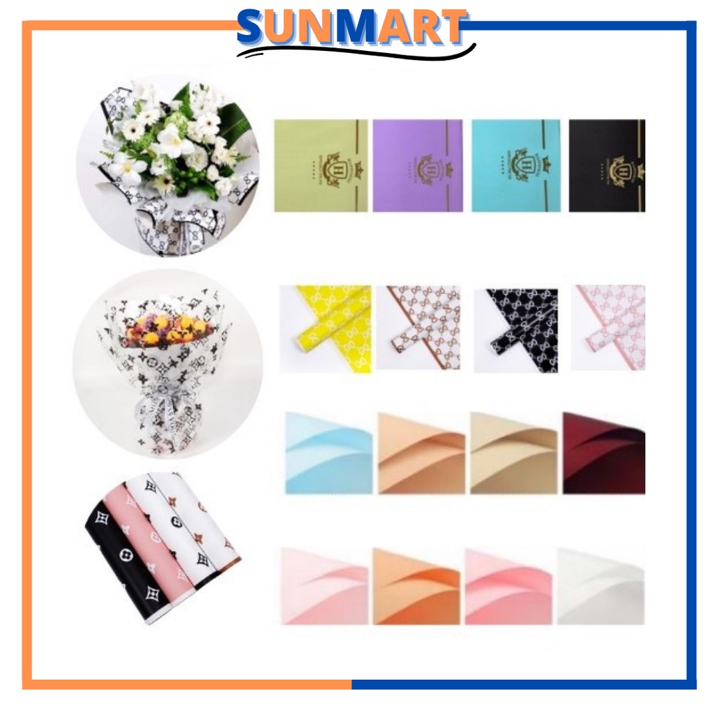 

SunMart KERTAS BUNGA / FLOWER WRAPPING 2 WARNA / KERTAS KADO / KERTAS BUKET BOUQUET 6117-6120
