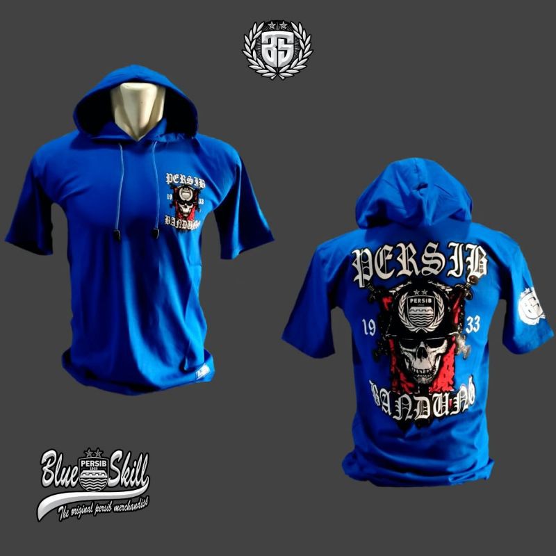 Kaos persib hoodie persib 1933 bandung / kaos hoodie persib / kaos bobotoh persib untuk pria dan wanita / kaos originalblueskill