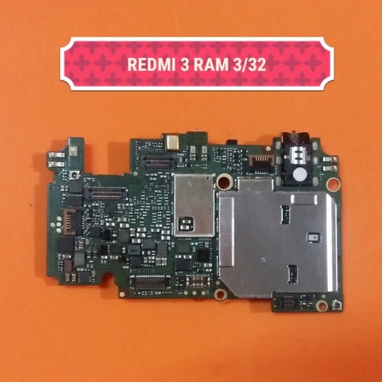 Mesin Redmi 3 ram 3/32 normal