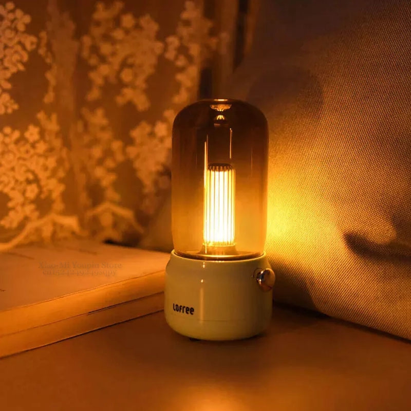 Youpin Lofree CANDLY Retro Light adjustable bright USB Charging Wired Two Light Modes Warm from xiaomi