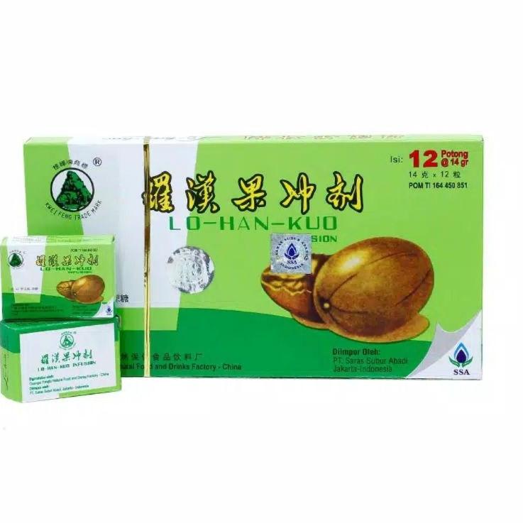 

zta LO HAN KUO 220gr INFUSION // Obat Herbal China Pereda Panas Dalam u61☆