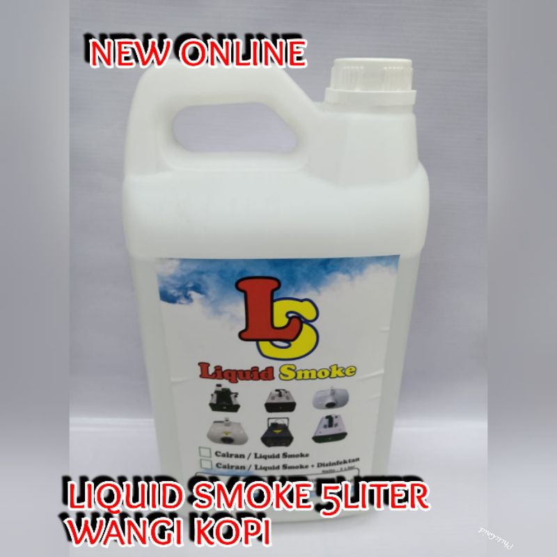 CAIRAN/LIQUID SMOKE FOOD GRADE WANGI KOPI/LEMON 5LITER