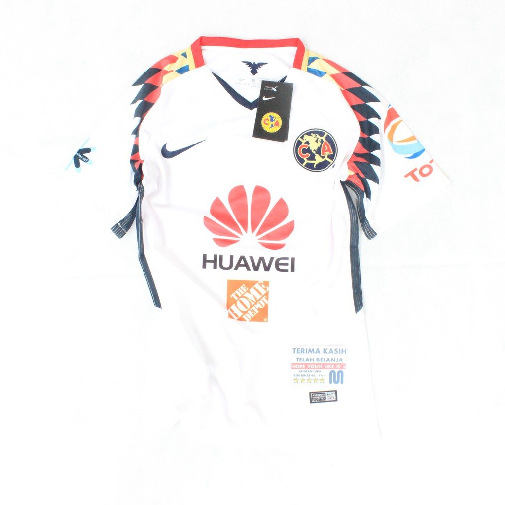 Obral Jersey Retro Grade ORI Club America Away 2017/2018 Klub Amerika A 17/18 Jersey GO Retro High Q