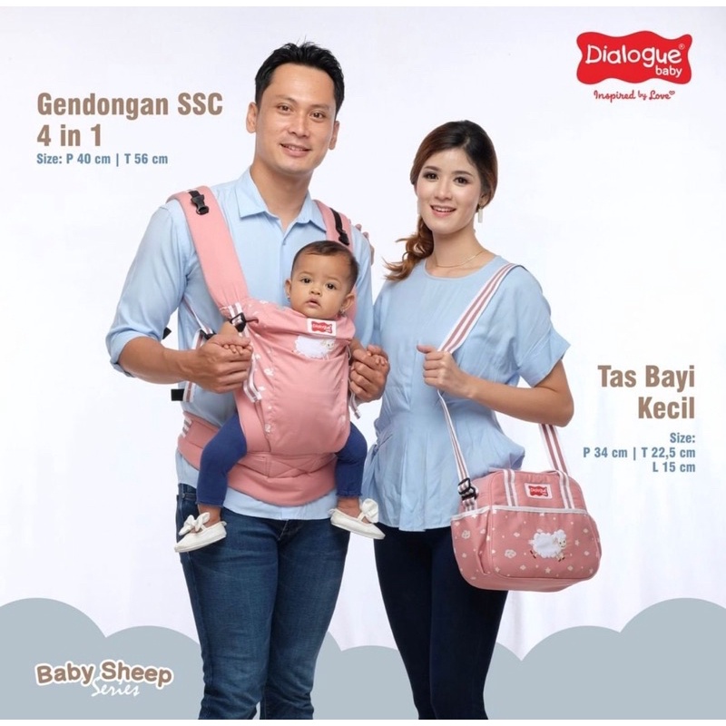 Dialogue Baby Tas Bayi Kecil Baby Sheep Series DGT7310 / Tas Perlengkapan