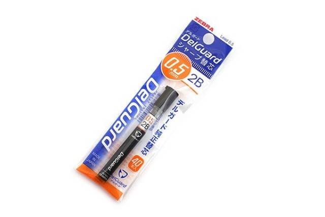 

Zebra Delguard Mechanical Pencil Lead 0,5mm 2B