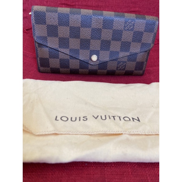 PRELOVED DOMPET LV DAMIER AUTHENTIC