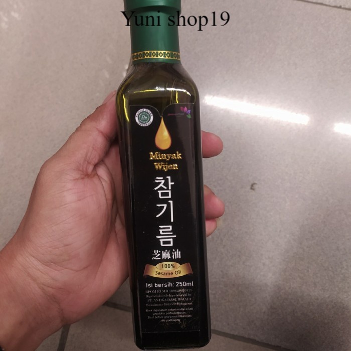 

java super food 100% sesame oil - minyal wijen 250ml