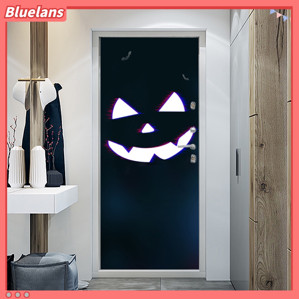 Stiker Dinding 3D Bahan PVC Untuk Dekorasi Halloween