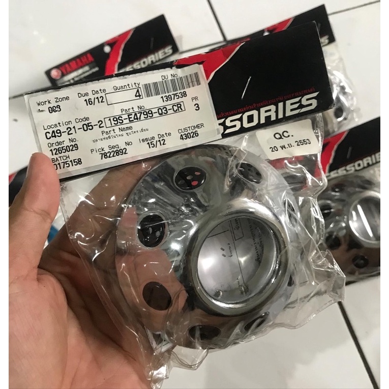 End Cup/end muffler knalpot TIS original Accessories Yamaha Thailand