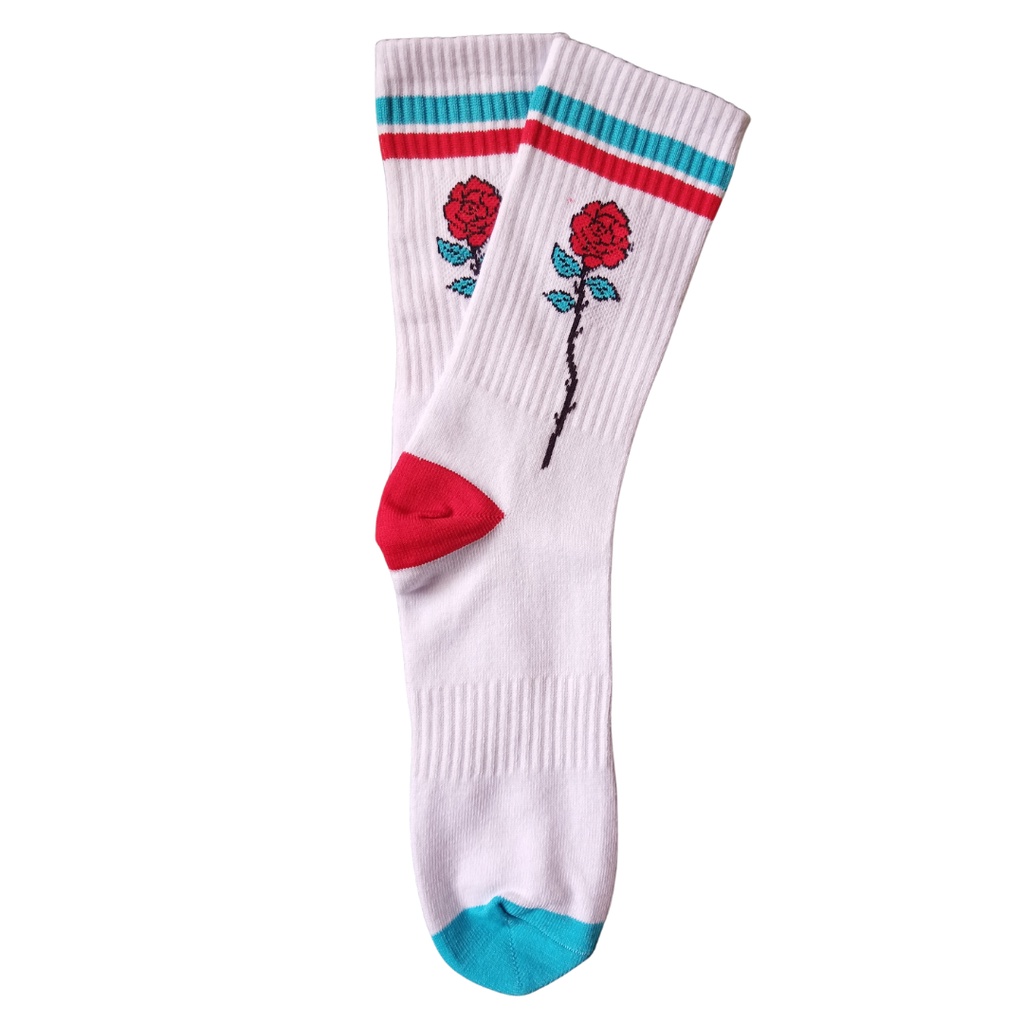 [BIG SALE] Kaos Kaki Motif Skate Oldschool - Mohaki Official-Bunga