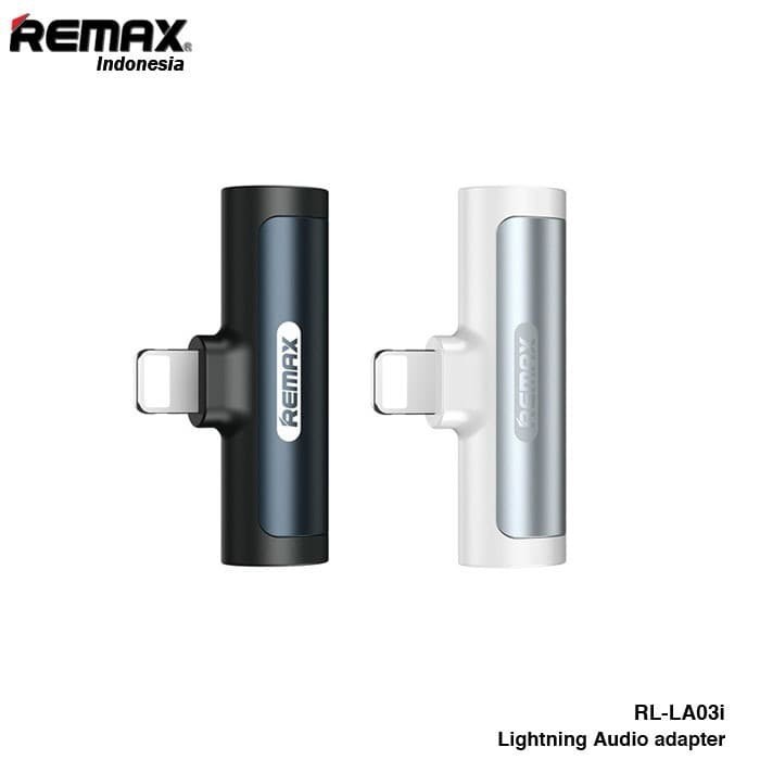 Remax Smooth Series 3.5mm &amp; Lightning Audio Adapter RL-LA03i Belum ada penilaian 0 Terjual