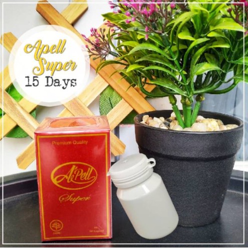APELL PELANGSING SUPER - Pelangsing Bahan Alami Aman Busui 100% Original