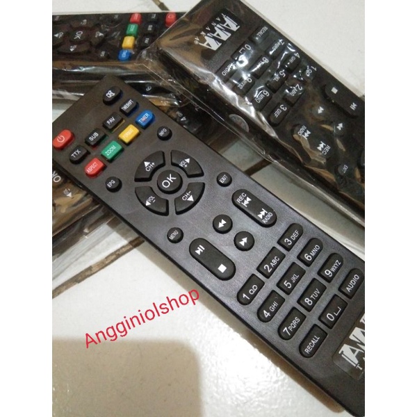 REMOT REMOTE STB PARABOLA TANAKA MODI DVB T2/REMOT SET TOP BOX