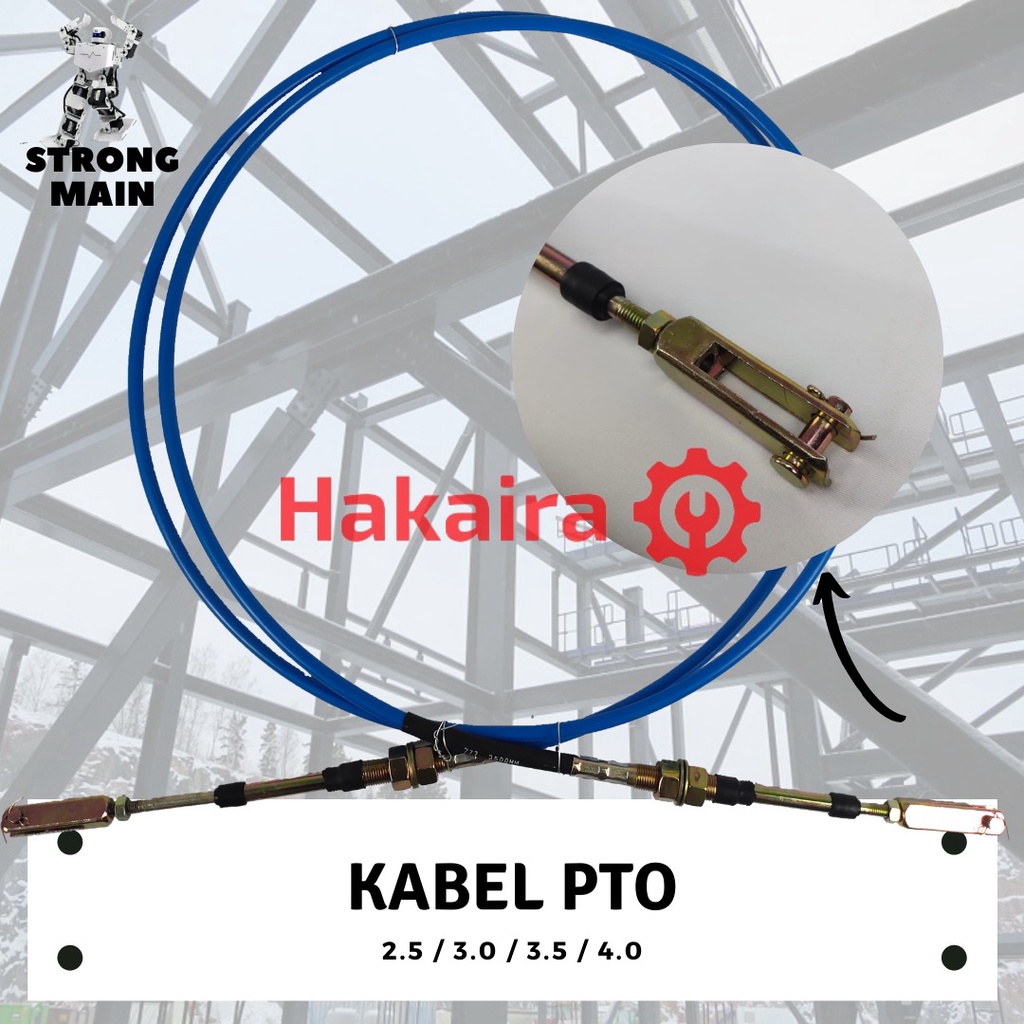 Kabel PTO / Kabel Power Take Off - 2.5, 3.0, 3.5, 4.0 M