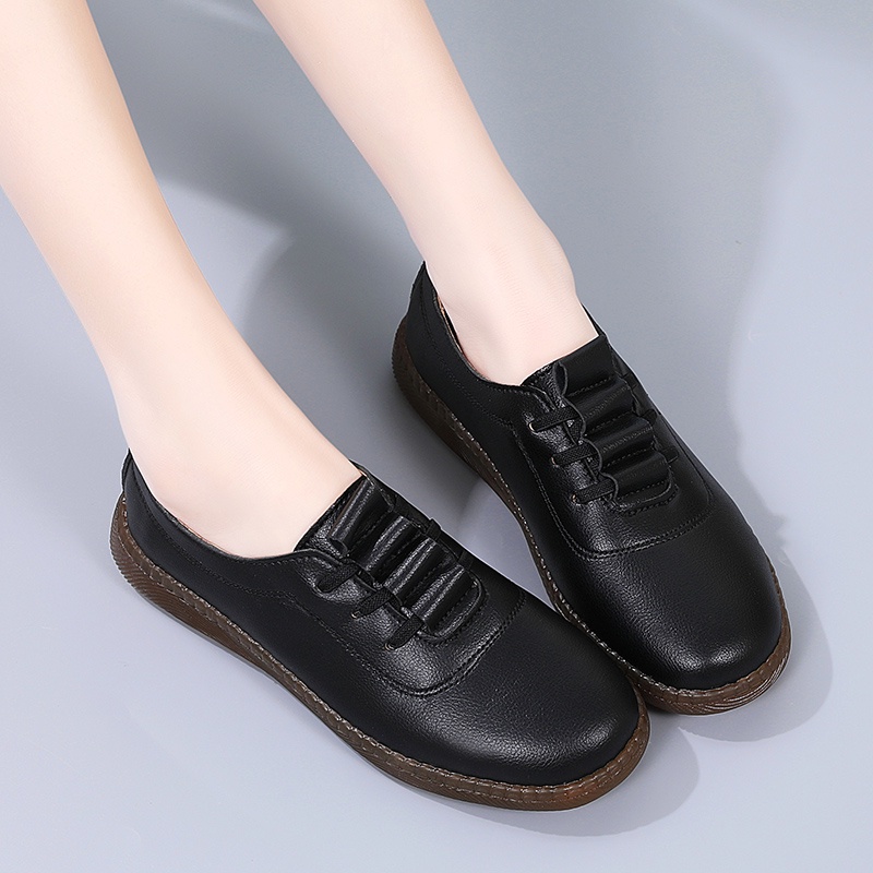 FOKU Sepatu Flat Wanita ️️Lembut Loafers Wanita Kerja Flatshoes Terbaru