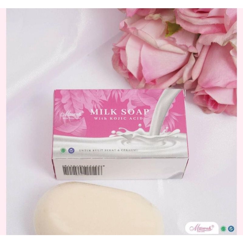 MILK SOAP/ SABUN KOJIC/ SABUN MEMUTIHKAN/MELEMBABKAN/SABUN VIRAL/SABUN KOJIC MARWAH/ KOJIC