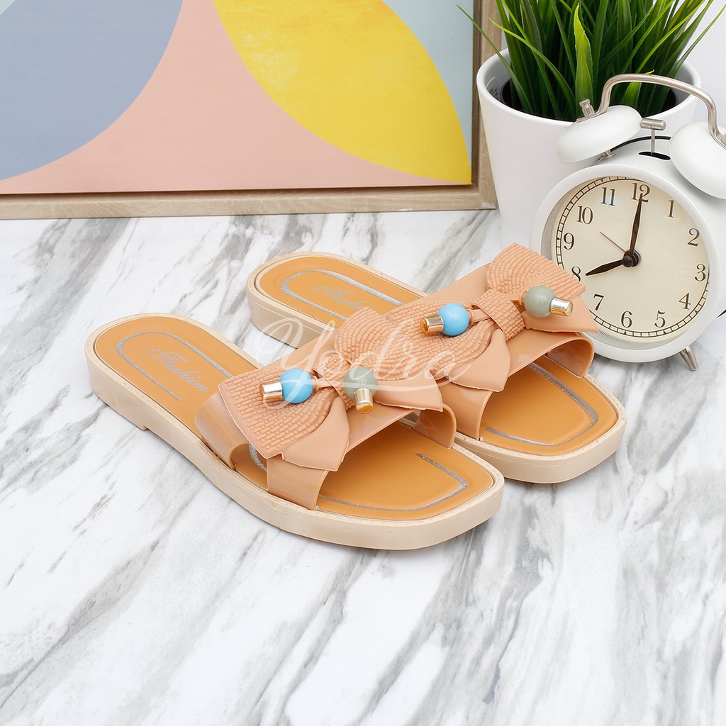 Yodra Juniper Flip Flop Jelly Shoes Import YDR117 Real Pict TANPA KOTA SEPATU