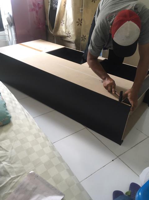 Lemari Pakaian 2 Pintu Cermin Lpt 026 Full Kaca - Lunar Furniture