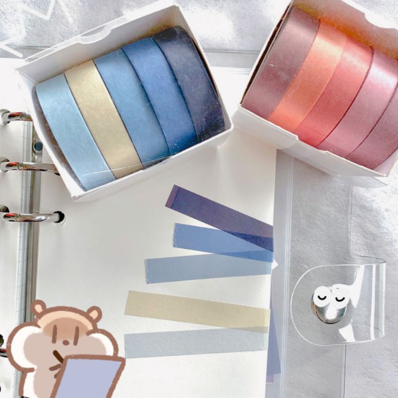 

[HARU] Washi Tape in Basic Color Washi Tape/Label/Masking Tape