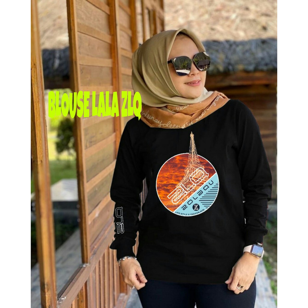 BLOUSE LALA ZLQ JUMBO / ATASAN WANITA SIZE XXL / BJU WANITA BIG SIZE