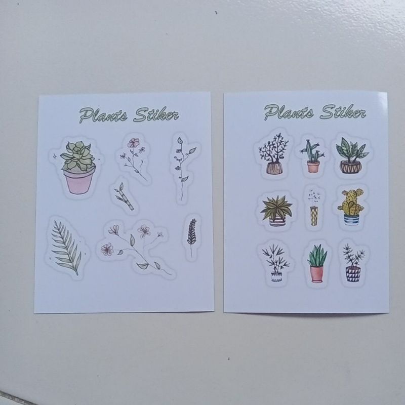 

stiker tanaman aestethic