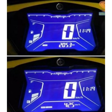 Sunburn LCD speedometer Aerox /polarizer lcd speedometer Aerox dan speedometer lexi murah best quality terjangkau