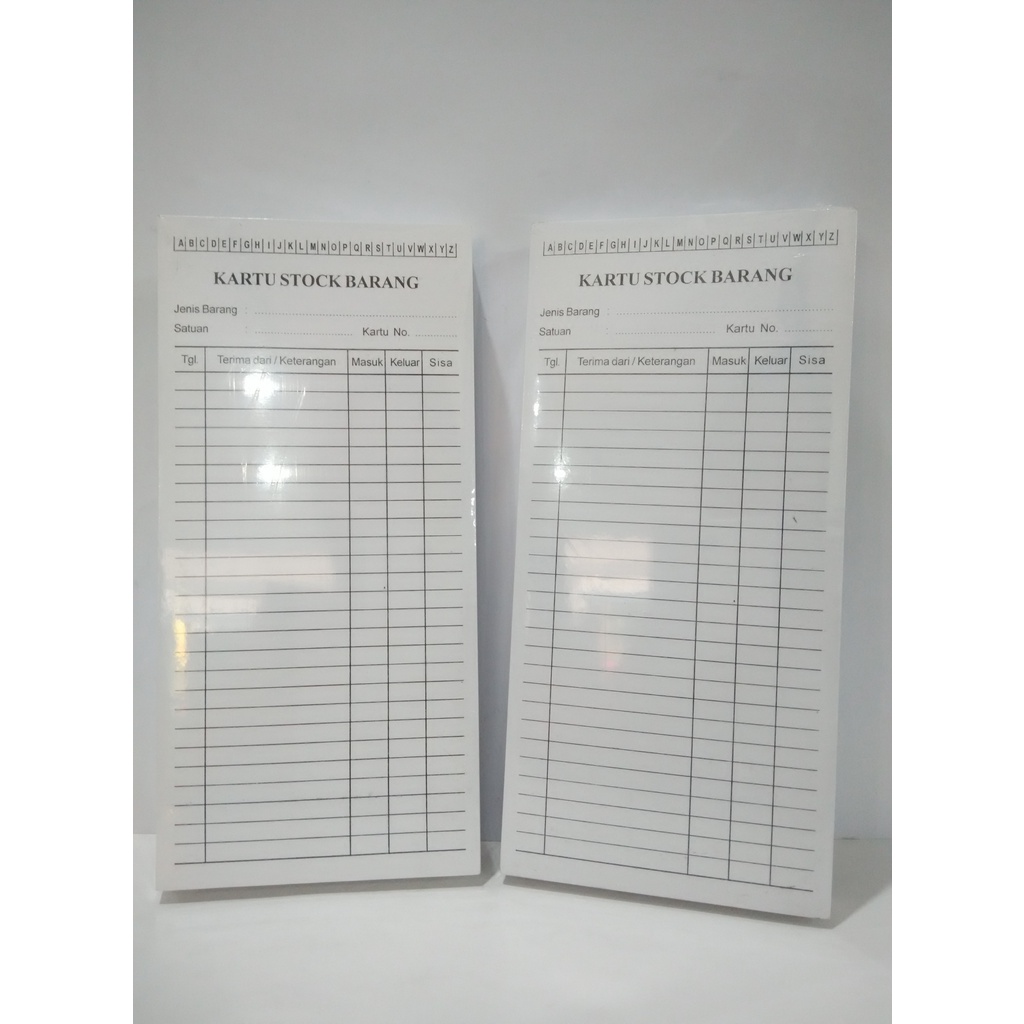 

Kartu Stok Barang Uk. 1/3 folio