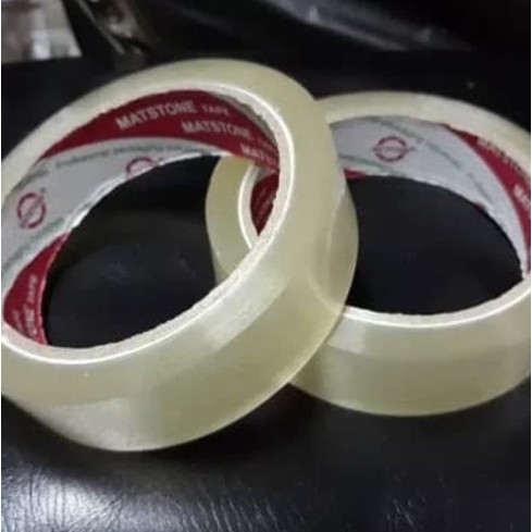 

SELOTIP ISOLASI 24 MM x 72 YARD / 12 MM SOLASI 1 INCH PEREKAT TAPE LAKBAN KUAT MURAH BENING MATSTONE