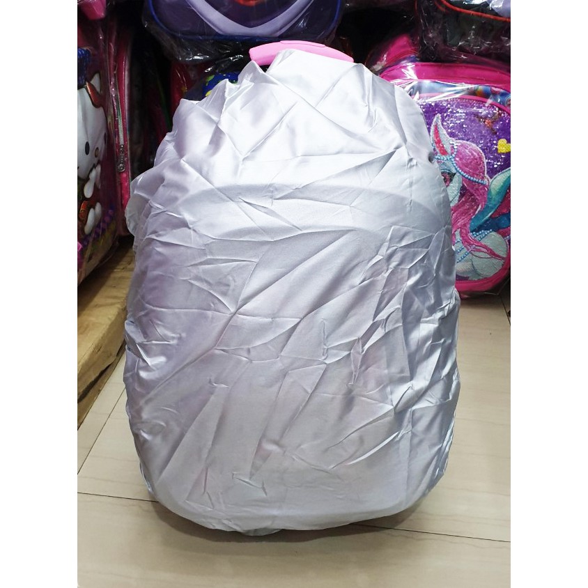 PROMO TERBAIK Tas SD Trolley Roda Dorong Anak Perempuan Ukuran Besar 4 RESLETING Gambar Kuda Pony Love Snow Import