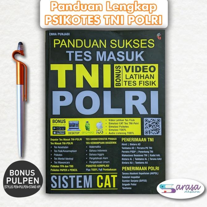 

[[COD]] BUKU TES PANDUAN SUKSES TES MASUK TNI POLRI SISTEM CAT 2020-2021 GRATIS ONGKIR Kode 524