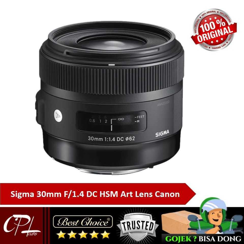 Sigma 30mm F1.4 DC HSM Art Lensa For Kamera Canon DSLR