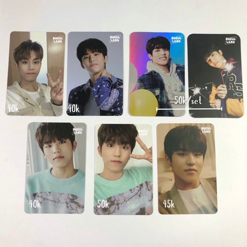 photocard jeongwoo treasure ch1 ch2 fa orange blue green md holo kempi jwoo