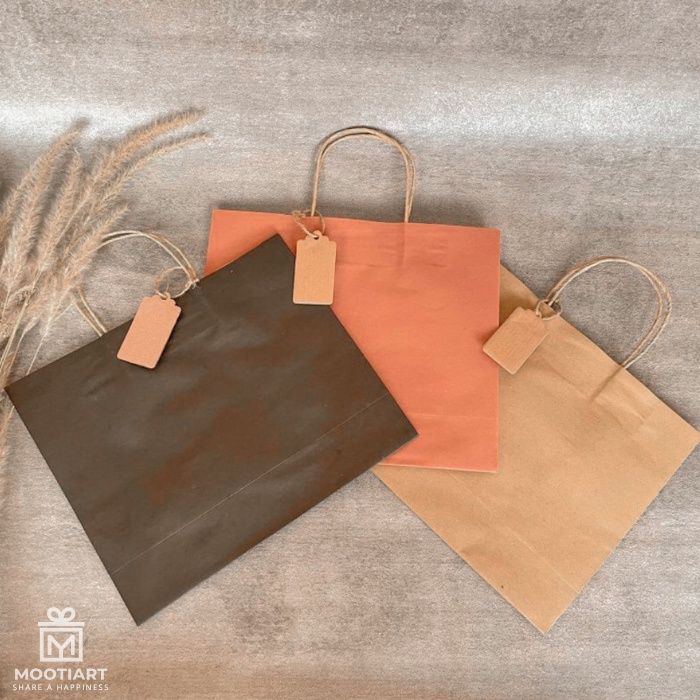 

[MOOTIART.ID] PAPER BAG - PAPER BAG FREE TAG | KANTONG KERTAS UNTUK GIFT BOX