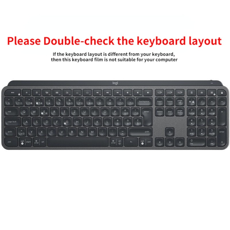 Cover Pelindung Keyboard Bahan Silikon Lembut Ultra Tipis Untuk Logitech Mx