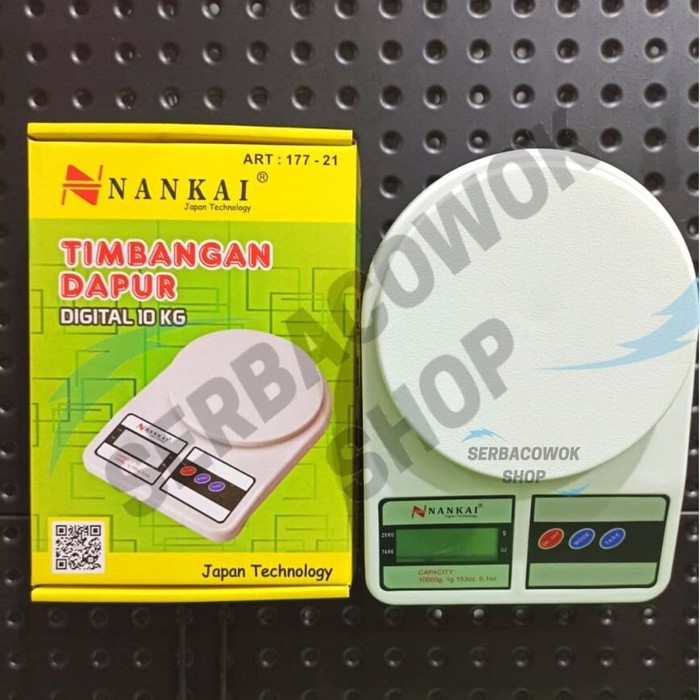 BISA BAYAR DITEMPAT (COD)  -   Nankai Timbangan Dapur Digital 10 Kg Timbangan Kue Analog Manual