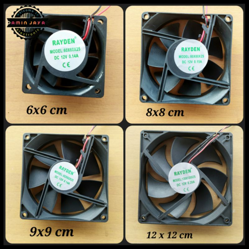 Kipas dc 12 volt fan dc 12 volt