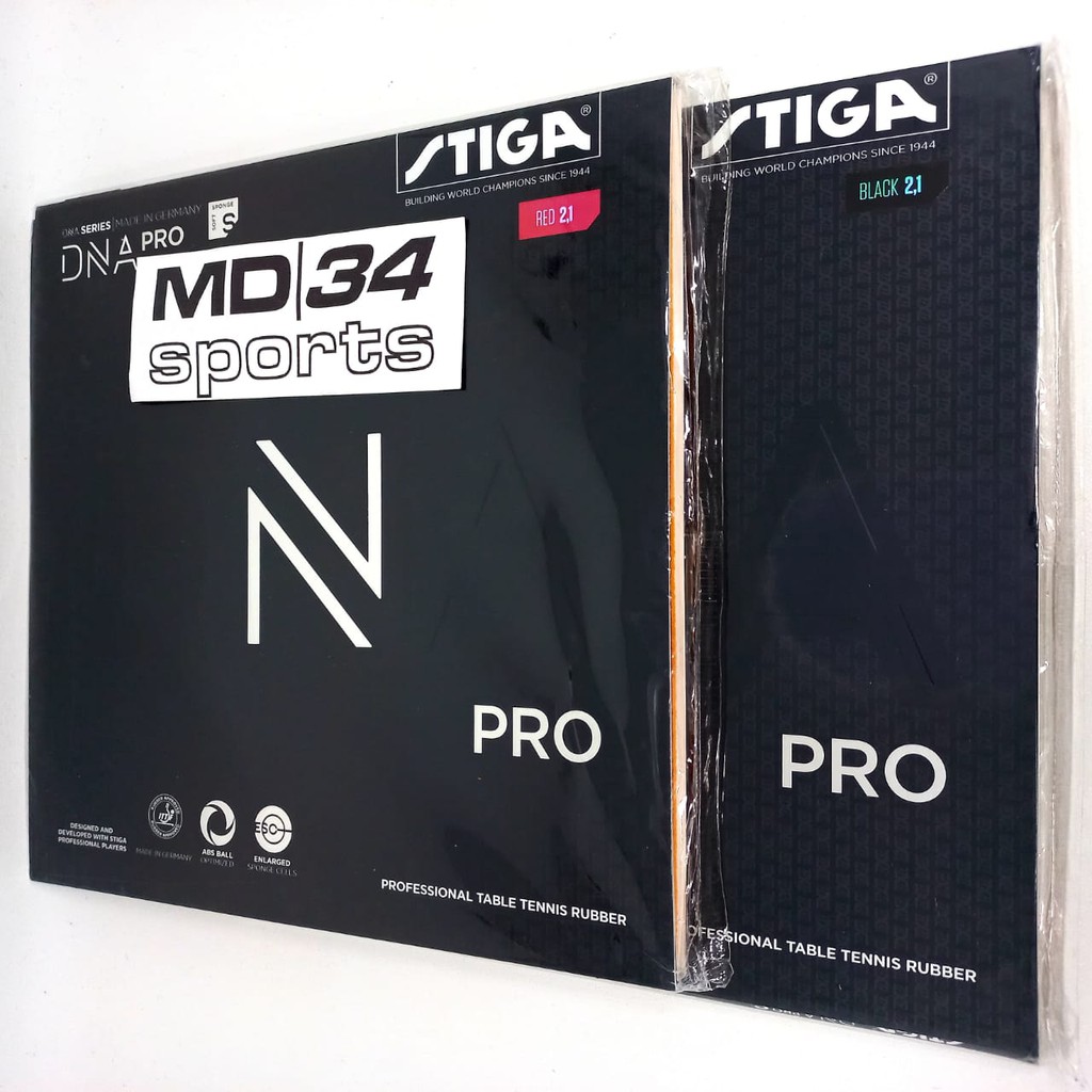 KARET STIGA DNA PRO S - Karet / Rubber / Bet Pingpong Murah