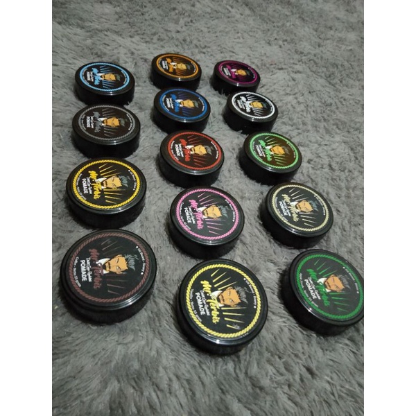 Pomade Oil Based Mr Trebis Paket 10 Pcs Free Sisir Saku