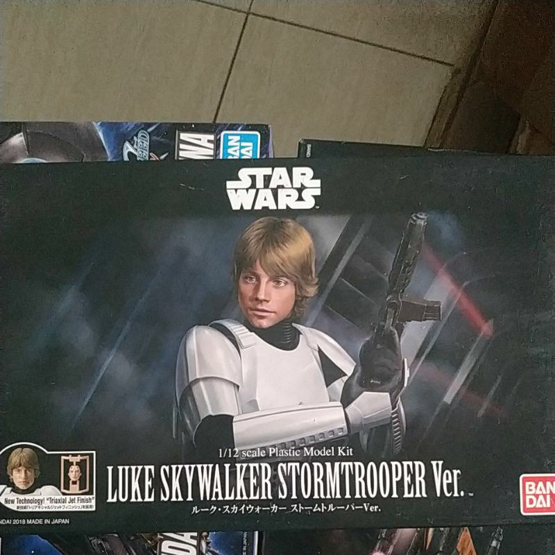 star wars luke skywalker stormtrooper ver bandai