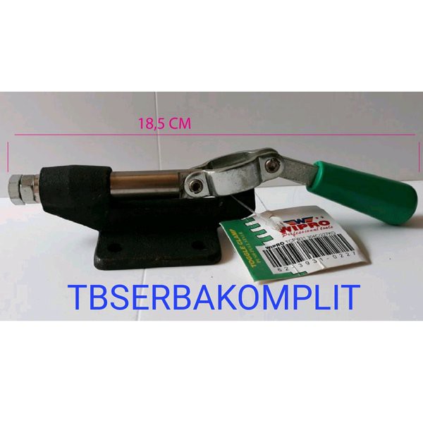 Toggle Clamp TCP931 Wipro Push Pull Daya 227kg Heavy Duty Klem Togle Togel 304C 227 kg TCP-931 Catok